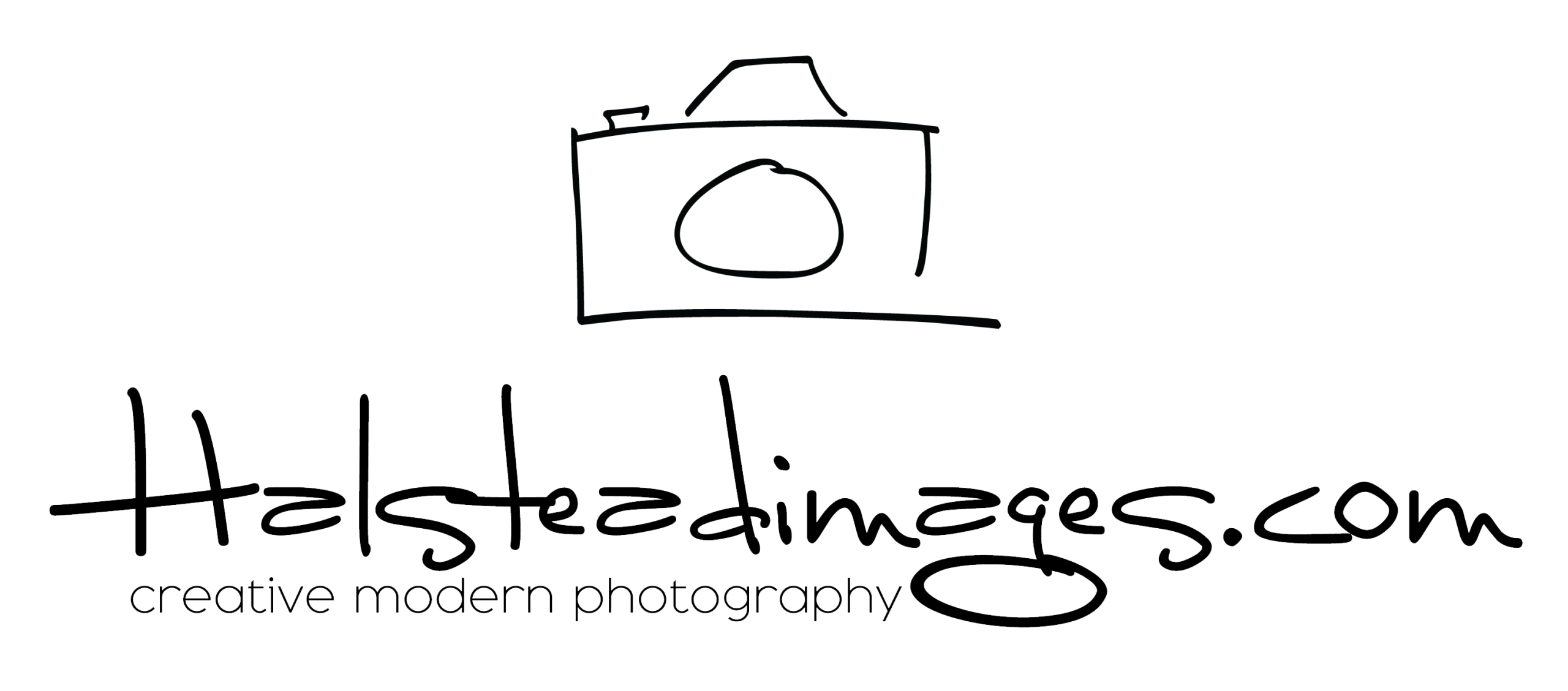 Halstead Images Logo - and image of a camera
